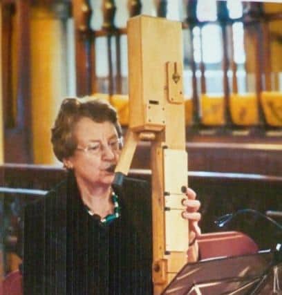 Hampshire Recorder Sinfonia: Jean Campbell on contrabass