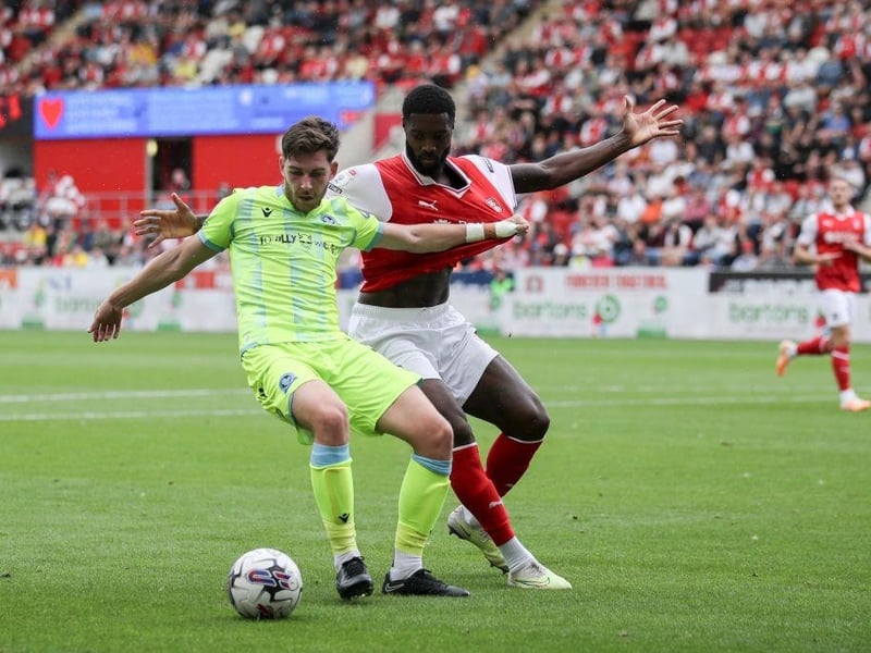 Position: Left-back Last club: Rotherham United