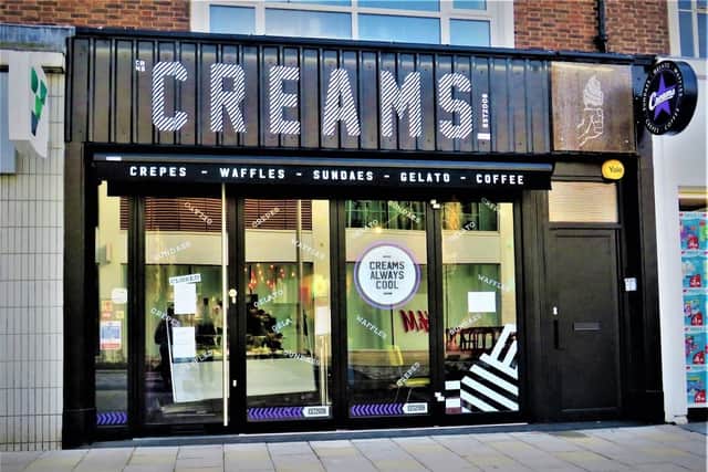 A dessert restaurant will be offering free scoops of gelato in its Eastbourne store in a Black Friday deal. Picture: Creams