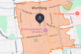 The area impacted by the outage. Photo: UKPN