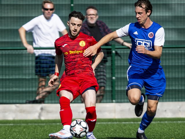 Newhaven v AFC Varndeanians in the SCFL premier