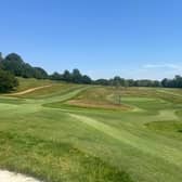 The Cowdray course on the June day it was too hot for golf