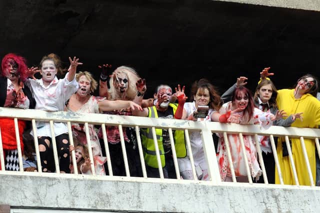 Hundreds of zombies descended on Worthing in November, 2013