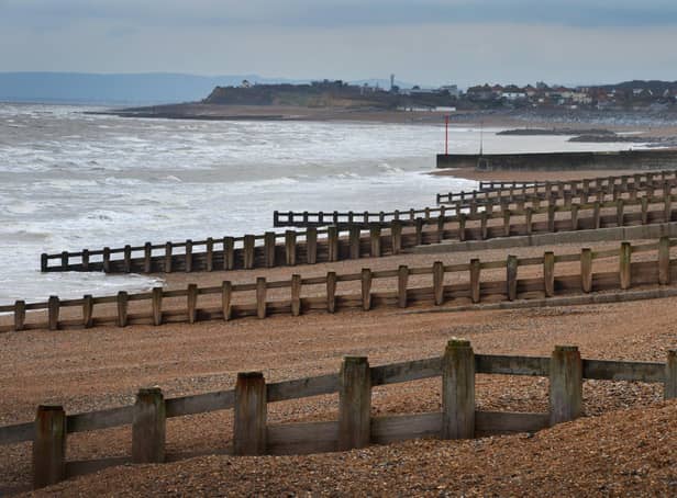West St Leonards beach looking towards Galley Hill in Bexhill. Southern Water has confirmed sewage was released during the early hours of morning (May 19) for nearly three hours into bathing water in Bexhill and St Leonards.