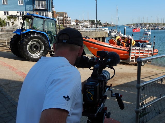 Littlehampton RNLI will feature in BBC2’s Saving Lives at Sea on Tuesday, September 15, at 8pm. Photo: RNLI/Anthony Fogg