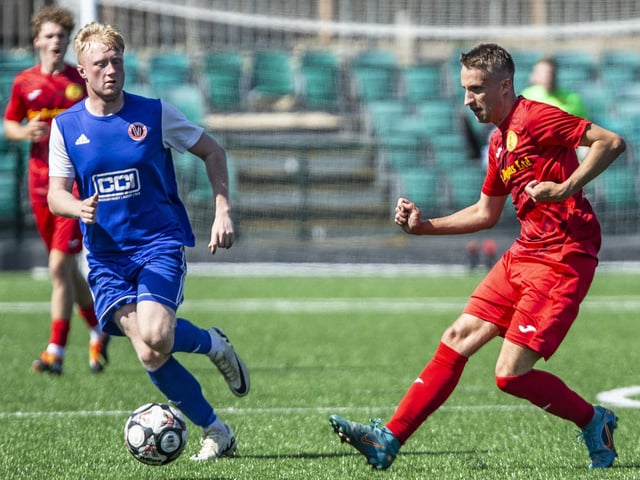 Newhaven v AFC Varndeanians in the SCFL premier