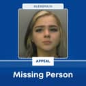 Surrey Police have said, Aleasha, 14, who has links to Crawley, was seen at around 7.30am on October 26 at Coulsdon South Railway Station. Picture: Surrey Police