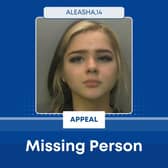Surrey Police have said, Aleasha, 14, who has links to Crawley, was seen at around 7.30am on October 26 at Coulsdon South Railway Station. Picture: Surrey Police