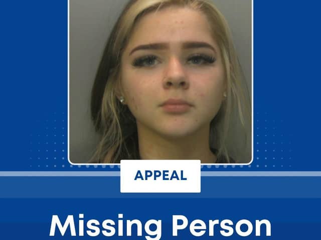 Surrey Police have said, Aleasha, 14, who has links to Crawley, was seen at around 7.30am on October 26 at Coulsdon South Railway Station. Picture: Surrey Police