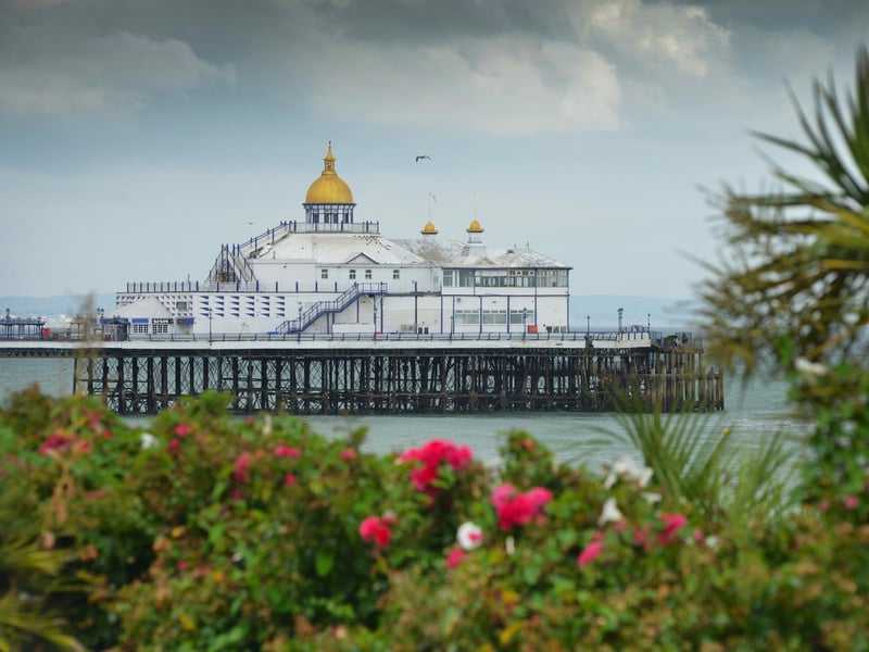 Eastbourne seafront and pier