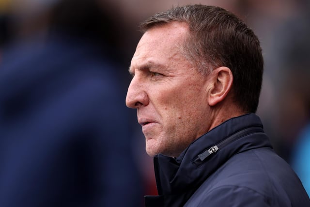 Brendan Rogers was sacked as Leicester City manager today. The former Liverpool boss has worked at Chelsea before. (Photo by Paul Harding/Getty Images)