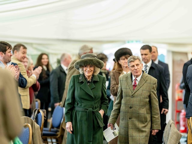 Darren Cool Images : Queen Camilla at Plumpton Racecourse