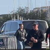 James Corden spotted filming new show in Eastbourne