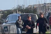 James Corden spotted filming new show in Eastbourne