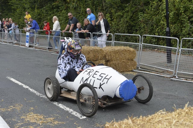 The community in the parish of Shipley is preparing for its first Soapbox Derby on Friday, June 3 to celebrate the Queen’s Platinum Jubilee. Competitors will have to navigate their self-propelled, gravity driven creations down the hill in the bid to be the fastest, most impressive or funniest on the day. Spectators are welcome to come and watch the spectacle free of charge, from 11.30am, with parking available. Photo from Seafront Soapbox Race Eastbourne 2021 (Photo by Jon Rigby)