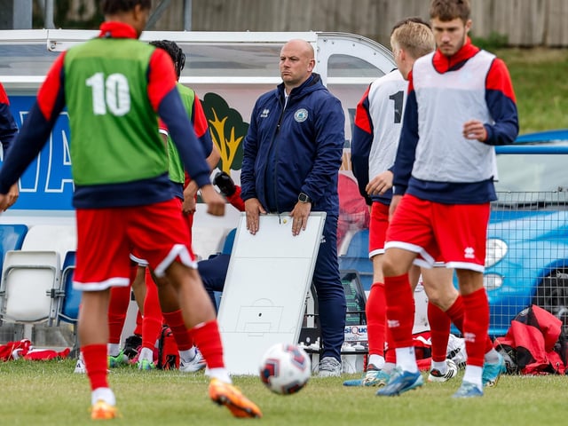 Haywards Heath Town v Eastbourne Borough pre-season friendly