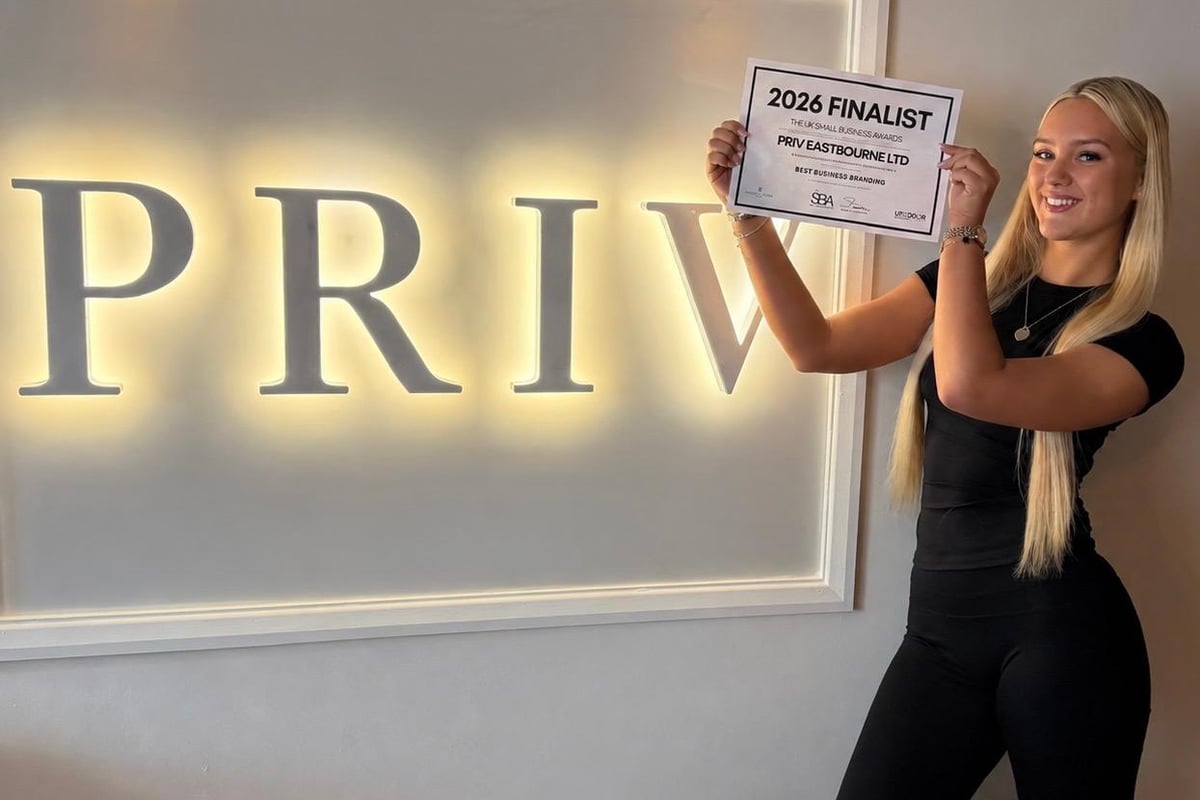 Eastbourne coffee shop shortlisted for business award award just five days open