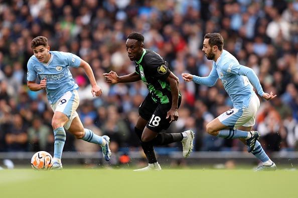 I doubt Welbeck will feature this side of Christmas. Injured his hamstring at City and De Zerbi said it's long term.