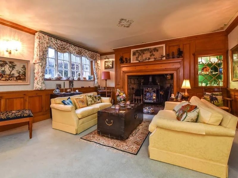 The ground floor accommodation leads from a central hall to a double aspect formal drawing room, dining room, sitting room, a large study and an office