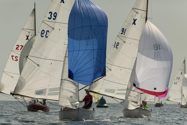There were many classes from Optics up to larger keel boats such as Solent Sunbeams and XODs as Bosham Sailing Club hosted 142 entrants in the Platinum Regatta 2022:Action from Bosham Sailing Club's 2022 regatta
