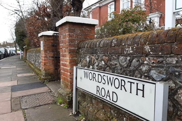 Poets are honoured in roads around what many know as 'the Poet's Estate', including Wordsworth Road, Milton Road, Milton Street, Shelley Road, Shakespeare Road, Tennyson Road, Cowper Road, Chaucer Road, Southey Road