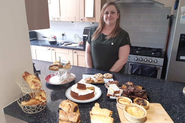 Kayla Allen runs Kayla's Kitchen from her home in Littlehampton – baking delicious pies, savoury goods and sweet treats