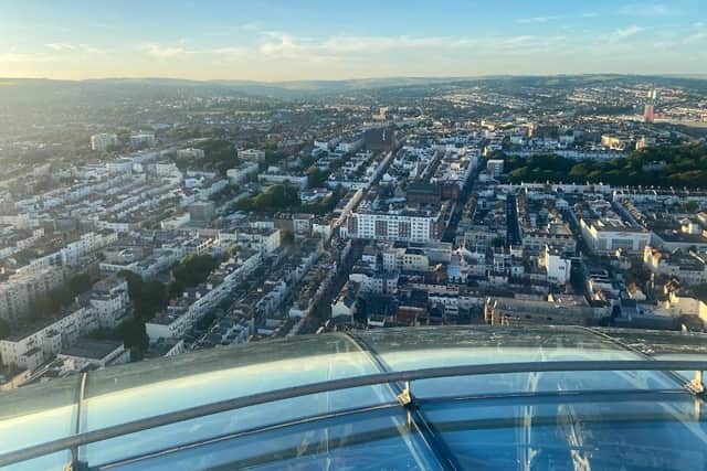 THe view from the top of the BAi360