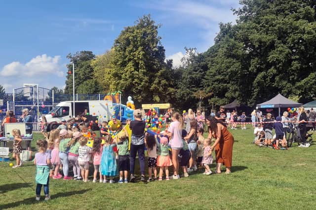 Fun activities for kids at last year's Picnic in Tarring Park