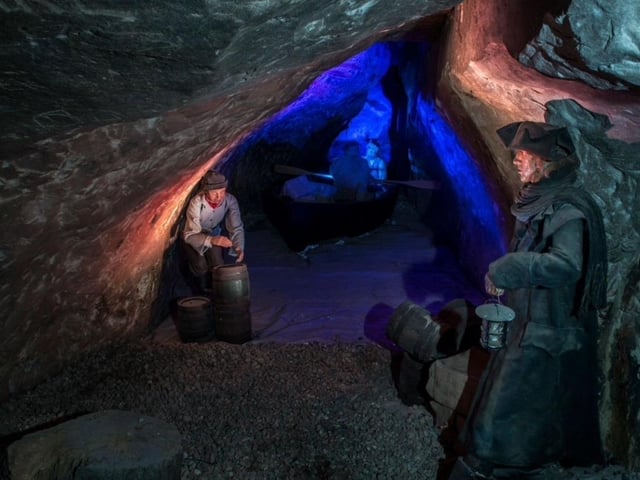 Delve into the depths for some atmospheric fun at Hastings Smugglers Adventure attraction on the West Hill. Open from 10am - 4pm