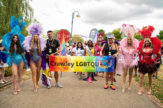 Crawley Pride 2022 - Picture by Geoff Nichols Photography | Instagram @geoffnphoto | Twitter @geoffnicphoto
