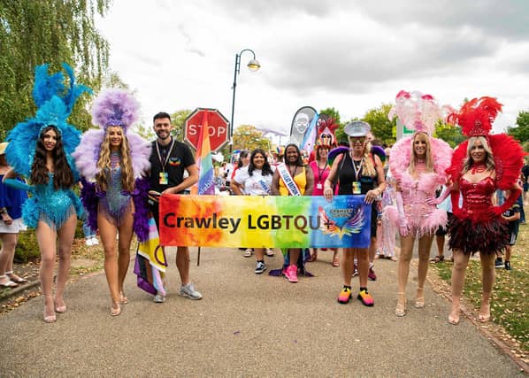 Crawley Pride 2022 - Picture by Geoff Nichols Photography | Instagram @geoffnphoto | Twitter @geoffnicphoto