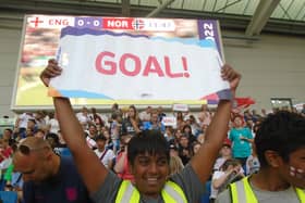Crawley primary school attends victorious England women’s Euros match against Norway