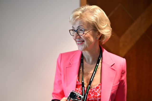 Dame Andrea Leadsom will discuss her book Snakes and Ladders from 12:50pm, tracking the ups and downs of a political career and particularly some of the challenges for female MPs.