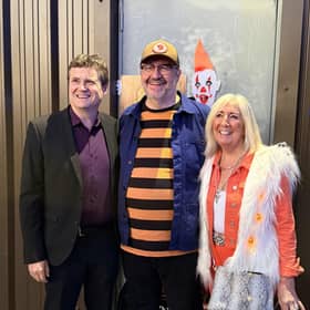 Mark Benton (centre) is among the cast of Charlie Shaw's Revenge - the inspiration behind the new attraction at Knockhatch Adventure Park. Photo: contributed