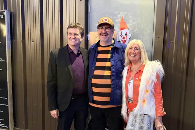 Mark Benton (centre) is among the cast of Charlie Shaw's Revenge - the inspiration behind the new attraction at Knockhatch Adventure Park. Photo: contributed