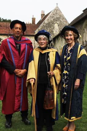 Britain’s first black professor of history Hakim Adi – who works at University of Chichester - nominated Marika Sherwood for award.