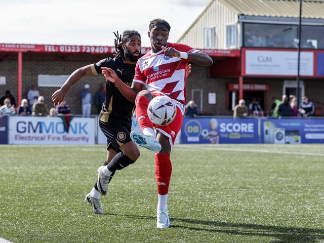 Eastbourne Borough v Boreham Wood in the FA Cup