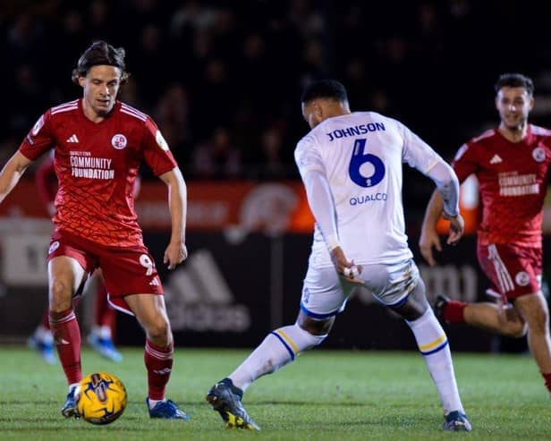 Crawley Town striker Danilo Orsi hit his 20th goal of the season in the 1-1 draw with Barrow