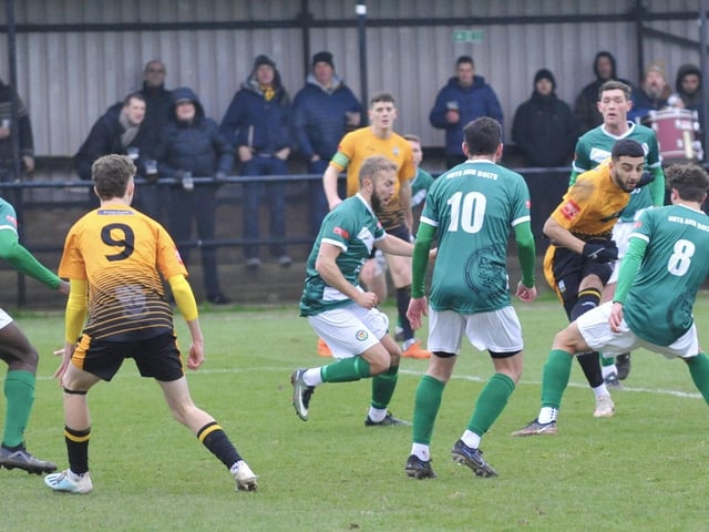Littlehampton Town take on Ashford United in the Isthmian south east division