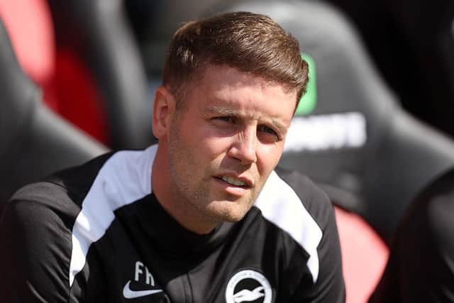Fabian Hurzeler, manager of Brighton & Hove Albion, has injury issues ahead of the new season