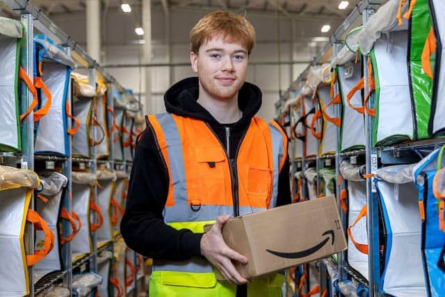 Bognor Regis apprentice helps Amazon announce 1,000 new UK apprenticeships