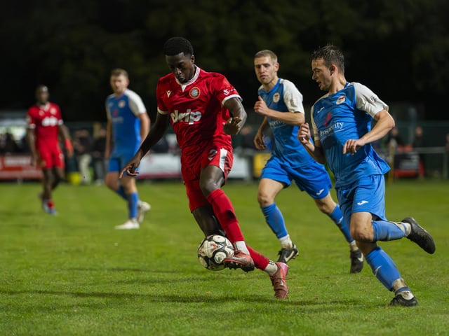 Jarvis Brook v Worthing, Sussex Transport Senior Cup