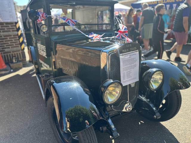 A restored - and roadworthy - GPO vehicle.