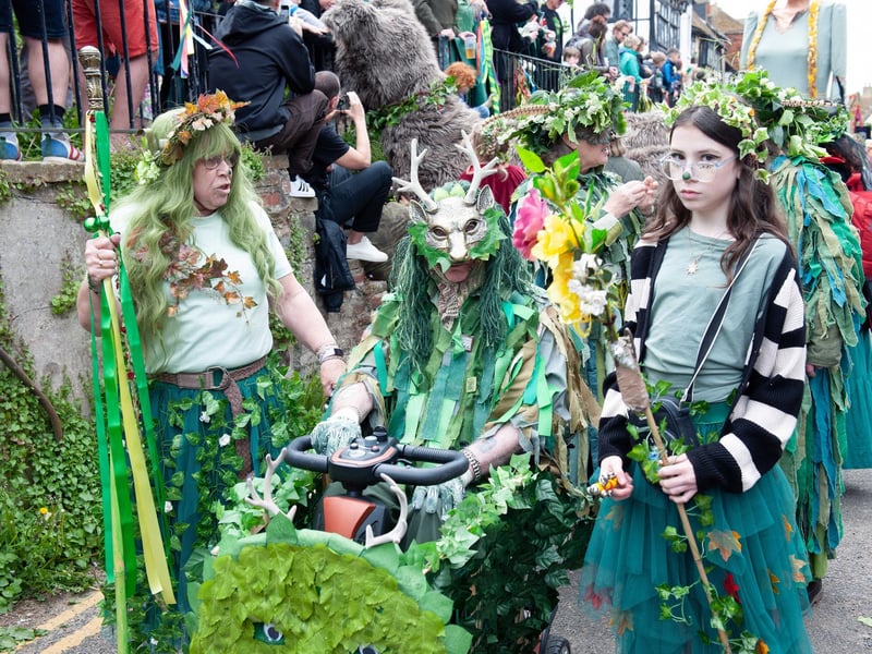 Jack in the Green 2025 in Hastings. Photo by Frank Copper.