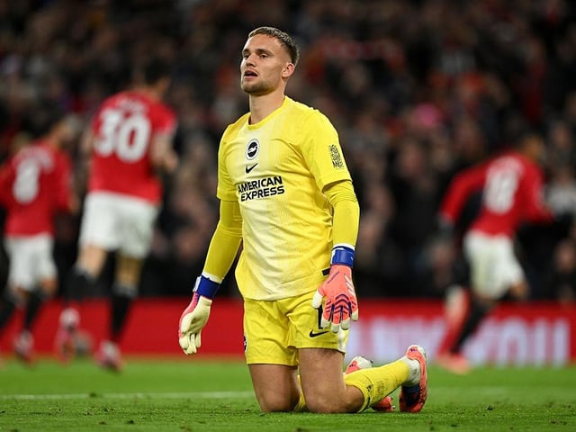 One of Brighton's better performers. He couldn't have done anything about any of the goals. Made some brilliant saves to keep the scoreline down after far too much sloppiness from his teammates. Vital save at 3-2.