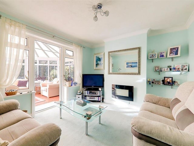This three-bedroom detached house with feature garden has come on the market with Bacon and Company with a guide price of £725,000