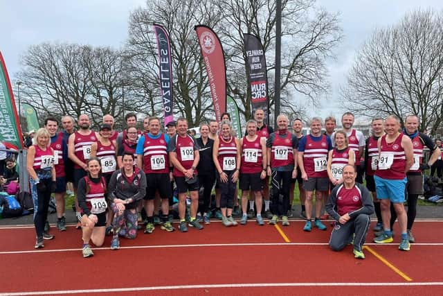 Haywards Heath Harriers at the “Eat Your Heart Out” race at Tilgate Forest | Submitted picture