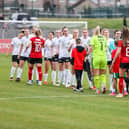 Lewes Women lining up for a recent tussle with Charlton | Picture: James Boyes