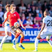 Danilo Orsi, pictured in action against Crystal Palace, was on the scoresheet for Crawley Town at Bromley. Picture by Eva Gilbert