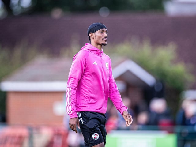Action from the pre-season friendly between Three Bridges and Crawley Town. Crawley Town won 2-1 thanks to two goals from Danilo Orsi. Picture: Eva Gilbert